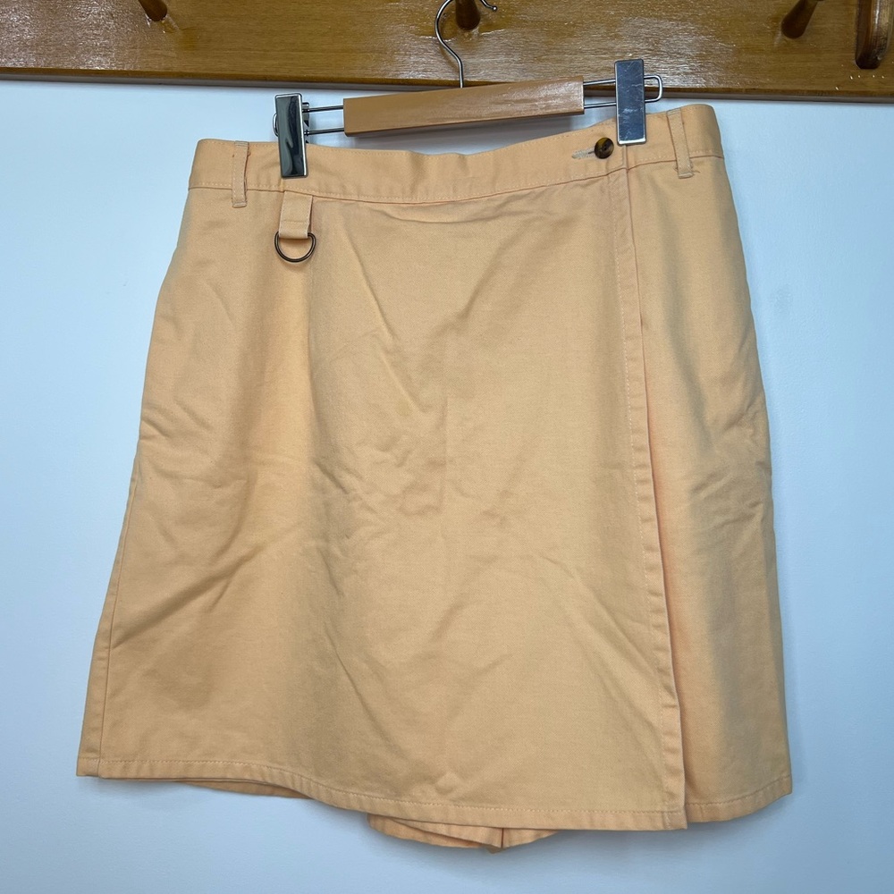 Vintage Alia Sport Skort Pale Yellow size 14